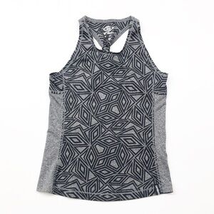 Umbro girls geometric racerback tank top